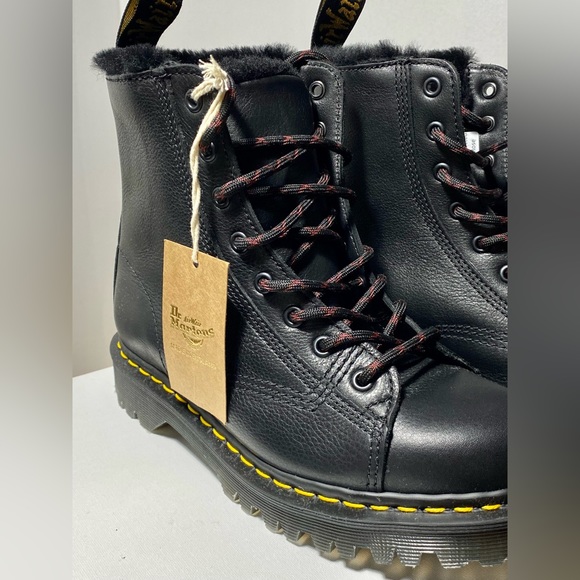 NEW Dr.Martens Shearling Lined Leather Ankle Boots Made in England NO BOX - Picture 11 of 15